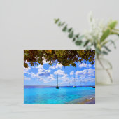 Tarjeta postal de Kralendijk, Bonaire Folie Feestdagen Briefkaart (Staand Voorkant)