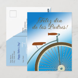 Tarjeta postal - ¡Feliz día de los Padres! Briefkaart