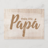 Tarjeta postal - Feliz Día Papá 02 Briefkaart (Voorkant)