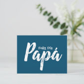 Tarjeta Postal - Feliz Día Papá Briefkaart (Staand voorkant)