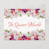 Tarjeta postal Floral -  Briefkaart (Voorkant)