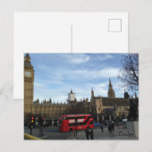 Tarjeta postal London. Briefkaart (Voorkant / Achterkant)