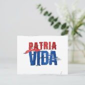 Tarjeta postal Patria y vida Briefkaart (Staand voorkant)