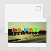 Tarjeta postbus La Paz turistica Briefkaart (Voorkant / Achterkant)