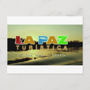 Tarjeta postbus La Paz turistica Briefkaart