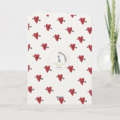 Tarjeta San Valentín Feestdagen Kaart (Achterkant)