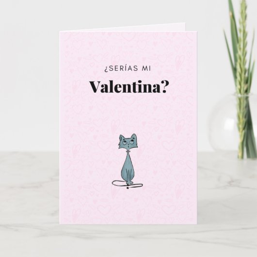 Tarjeta San Valentín Feestdagen Kaart (Voorkant)