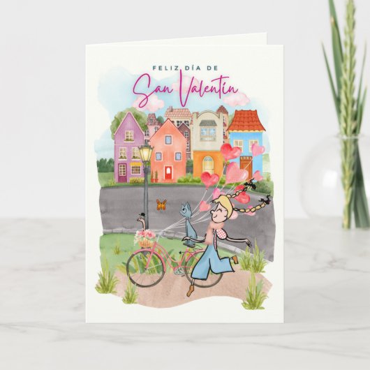 Tarjeta San Valentín Feestdagen Kaart (Voorkant)