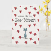 Tarjeta San Valentín Kaart (Gele Bloem)