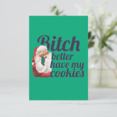 tarjeta santa bedankkaart (Staand voorkant)