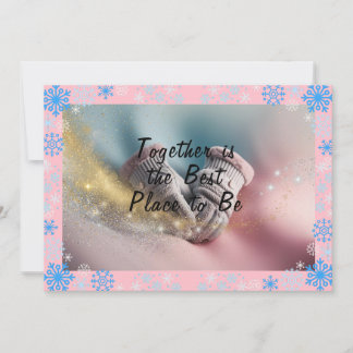 Tarjeta "Together is the B Feestdagenkaart