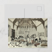 Tarjeta Victorian Gym Briefkaart (Voorkant / Achterkant)