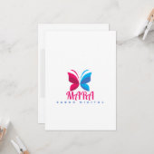 Tarjetas de Felicitación MARA – Sabor Digital Kaart (Voorkant / Achterkant in situ)