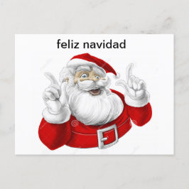 Tarjetas de Feliz Navidad Feestdagenkaart