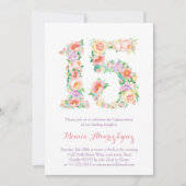 Tarjetas de Fiesta de Quince años Kaart (Voorkant)