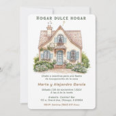 Tarjetas de Invitación Para Inauguración Casa Kaart (Voorkant)