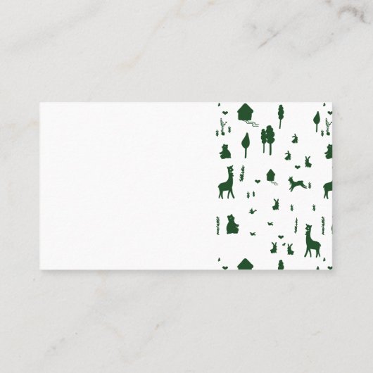 Tarjetas de invitación visitekaartje (Achterkant)