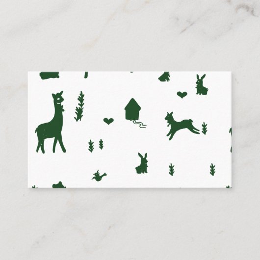 Tarjetas de invitación  visitekaartje (Voorkant)