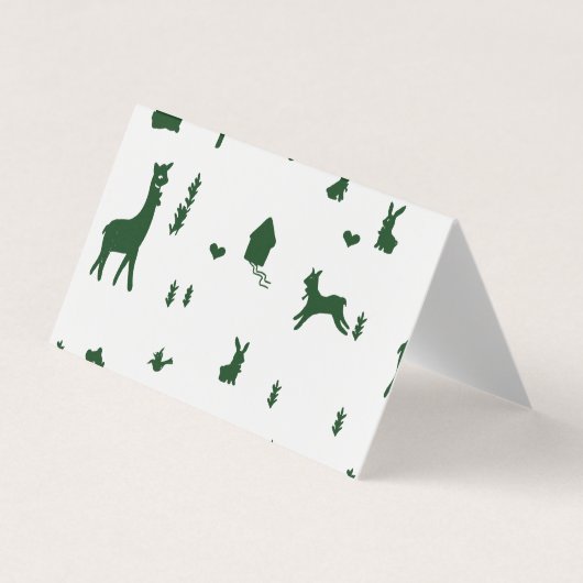 Tarjetas de invitación  visitekaartje (Voorkant)