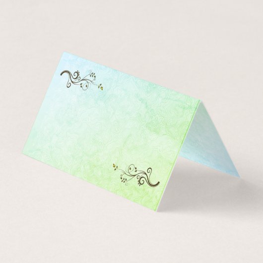 Tarjetas de Lugar Rústicas '  Kaart (Achterkant)