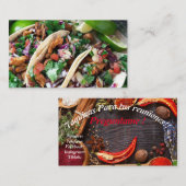 Tarjetas de Negocio Tacos Visitekaartje (Voorkant / Achterkant)