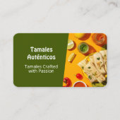 Tarjetas de Negocio Tamales Visitekaartje (Voorkant)
