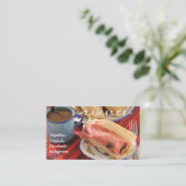Tarjetas de negocio Tamales Visitekaartje (Staand voorkant)