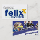 Tarjetas de Presentacion Visitekaartje (Voorkant / Achterkant)