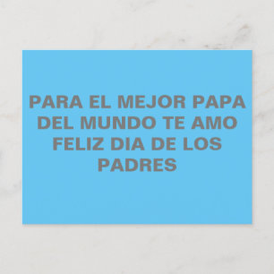 Tarjetas para el dia del padre briefkaart