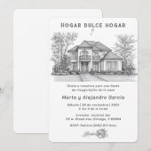 Tarjetas Personalizadas Para Apertura de Casa Kaart (Voorkant / Achterkant)