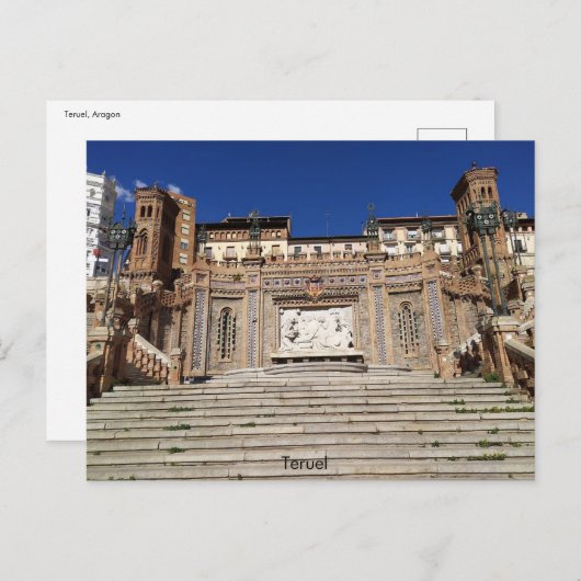 Tarjetas, Teruel Briefkaart (Voorkant / Achterkant)