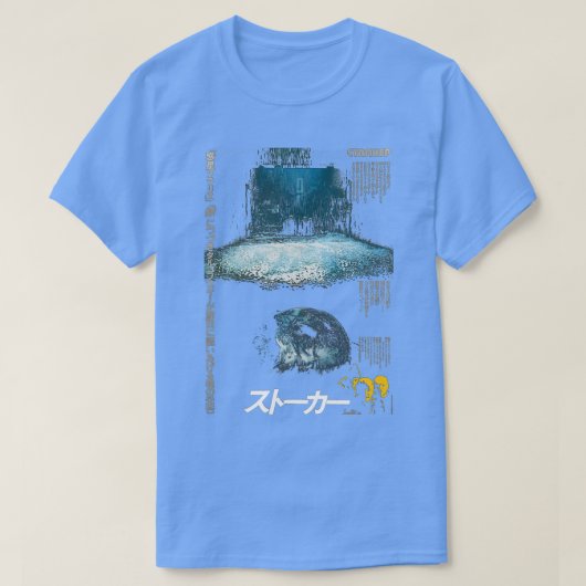 Tarkovsky Stalker Japans T-shirt (Design voorkant)