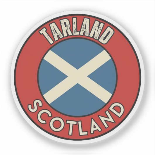 Tarland, Schotland Sticker (Voorkant)