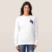 Tarleton Sweatshirt met Texaanse Rider (Voorkant volledig)