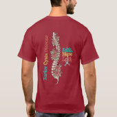 Tarlov Cyst Disease T-shirt (Achterkant)
