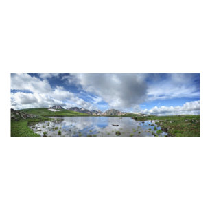 Tarn boven Elk Creek Canyon op de Continental Div Foto Afdruk