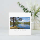Tarn Hows Feestdagenkaart (Staand voorkant)