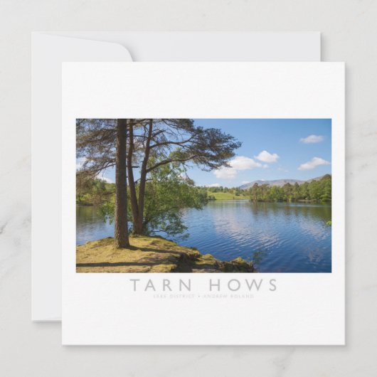 Tarn Hows Feestdagenkaart (Voorkant)