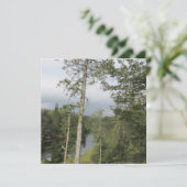 Tarn Hows Trees Flat Wenskaart (Staand voorkant)