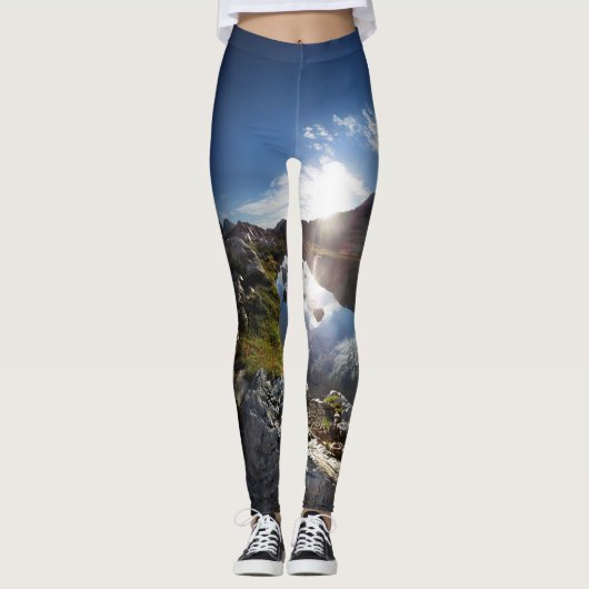 Tarn onder de Minarets - Sierra Leggings (Voorkant)