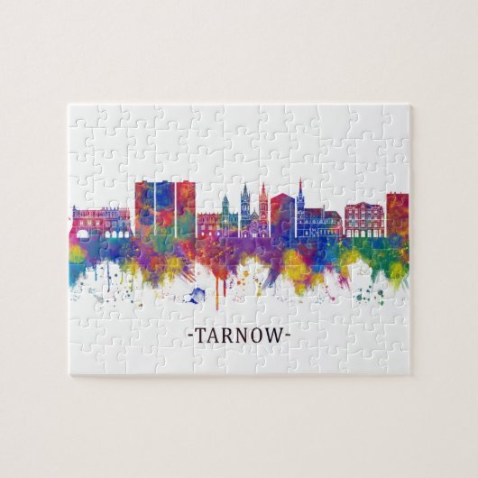 Tarnow Poland Skyline Legpuzzel (Horizontaal)