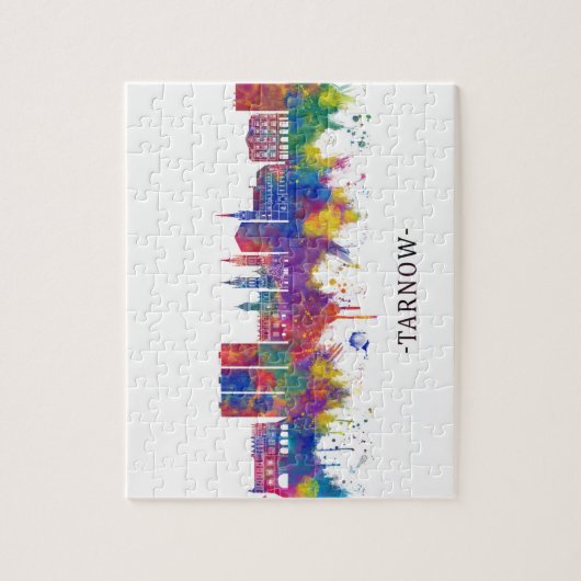 Tarnow Poland Skyline Legpuzzel (Verticaal)