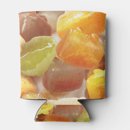 Taro Bal Dessert Illustratie Blikjeskoeler (Achterkant)