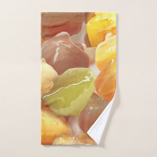 Taro Bal Dessert Illustratie Handdoek (Handdoek)