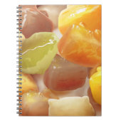 Taro Bal Dessert Illustratie Notitieboek (Voorkant)