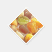 Taro Bal Dessert Illustratie Servet (Hoek)