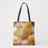 Taro Bal Dessert Illustratie Tote Bag (Voorkant)