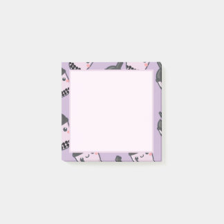 Taro Bubble Tea Boba Sticky Notes