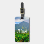 Taro Fields, Hanalei, Kauai, Hawaii Bagagelabel (Voorkant verticaal)