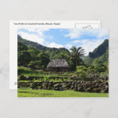 Taro Garden in Limahuli Garden, Kauai Briefkaart (Voorkant / Achterkant)